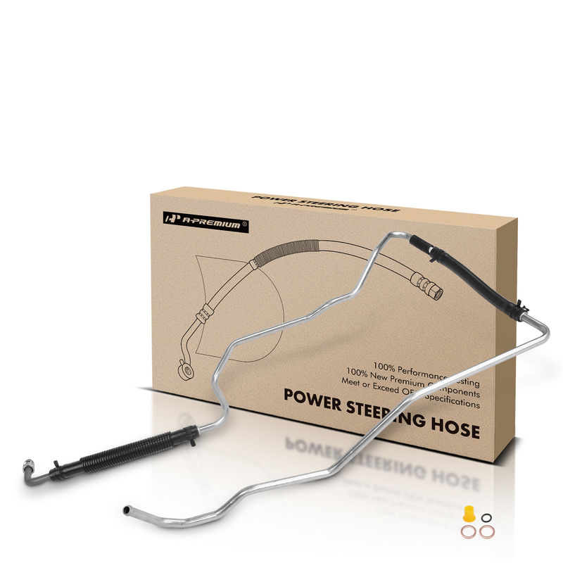 Power Steering Return Line Hose Assembly for Hyundai Santa Fe 01-04 From Gear