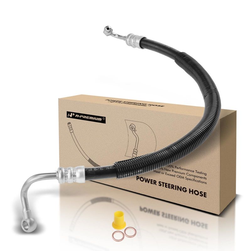 Power Steering Pressure Line Hose Assembly for BMW E60 525i 06-07 528i 08-10