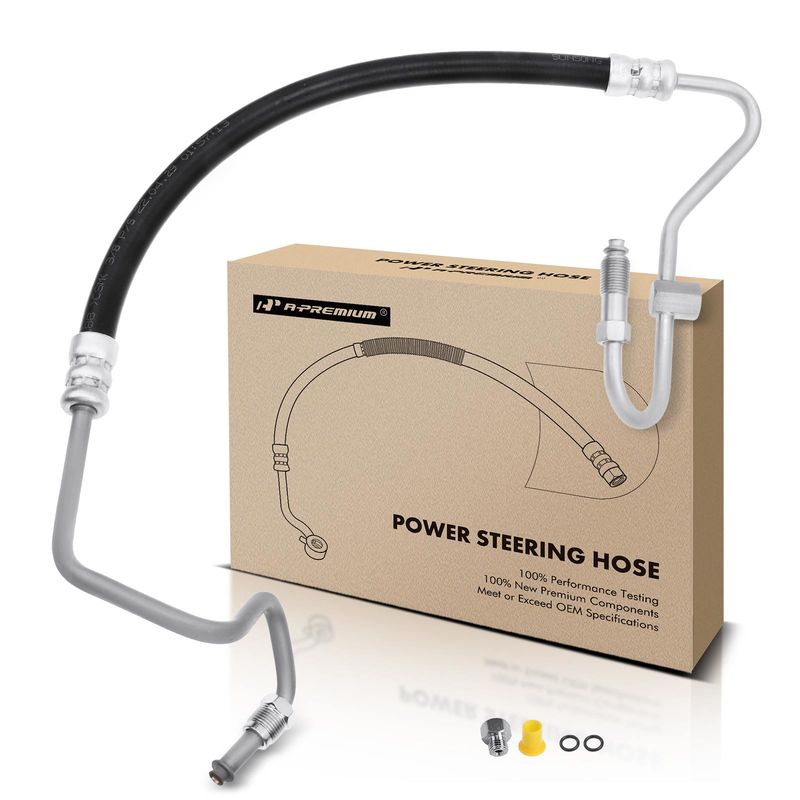Power Steering Pressure Line Hose Assembly for Jeep Wrangler 2003-2006 L4 2.4L