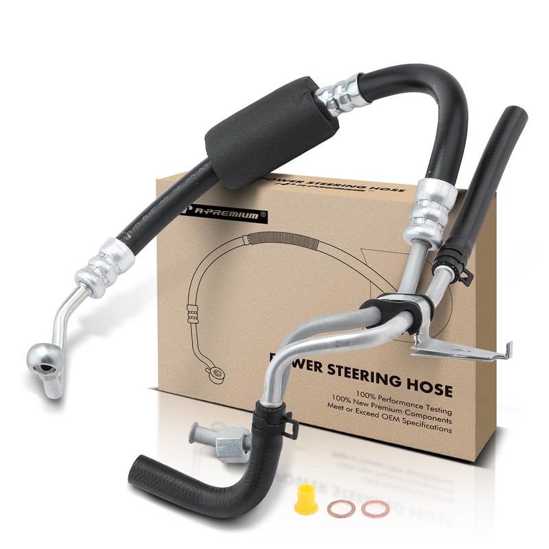 Power Steering Pressure & Return Line Hose Assembly With bracket for Kia Rio 1.5L