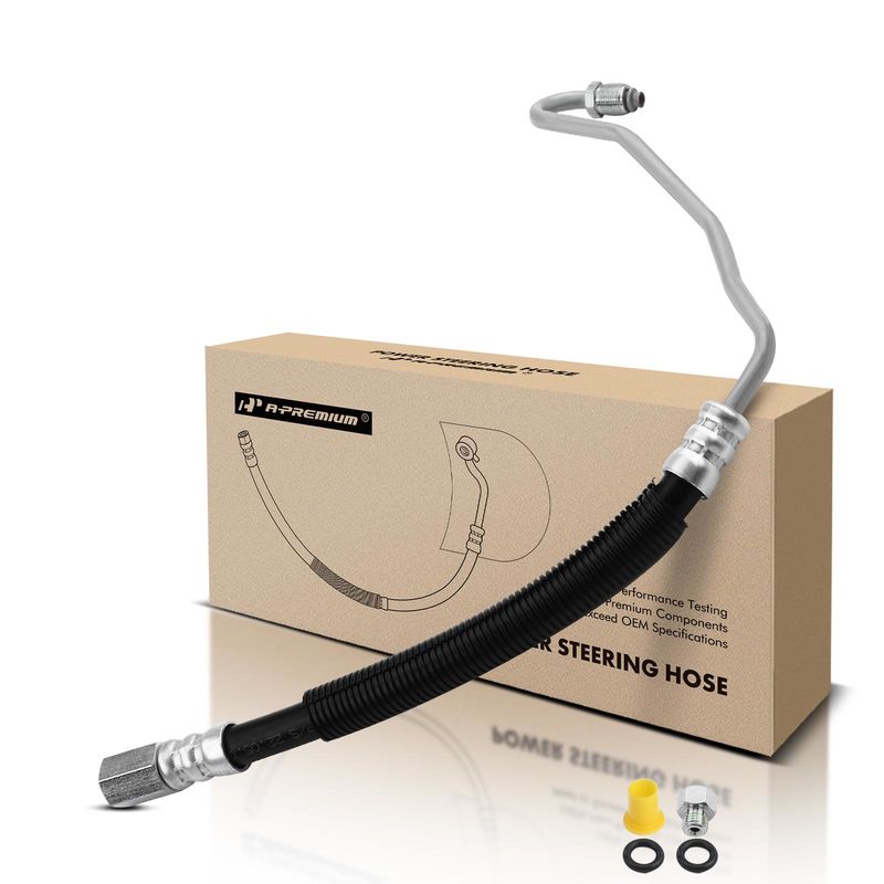 Power Steering Pressure Line Hose Assembly for Chevy Beretta 1988-1996 V6 3.1L