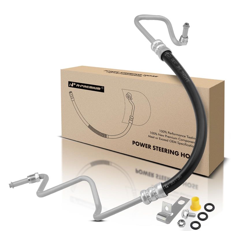 Power Steering Pressure Line Hose Assembly for Dodge Caravan 87-95 Plymouth 3.0L