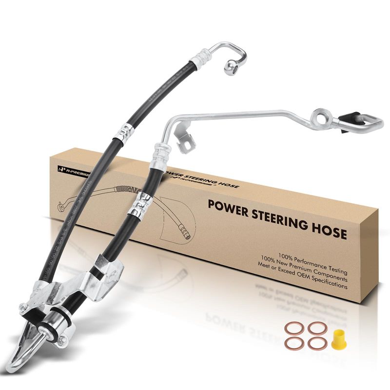 Power Steering Pressure Line Hose Assembly for BMW E84 X1 10-13 335i xDrive 3.0L