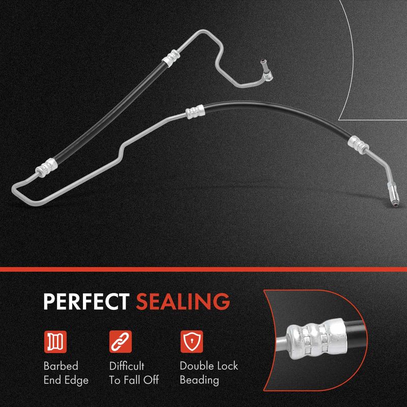 Power Steering Pressure Line Hose Assembly for Jeep Grand Cherokee 06-10 6.1L