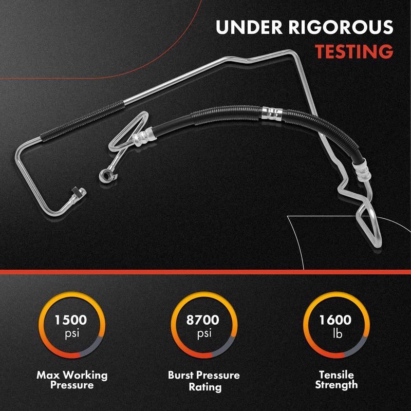 Power Steering Pressure Line Hose Assembly for Lexus GS400 GS430 SC430 4.0L 4.3L