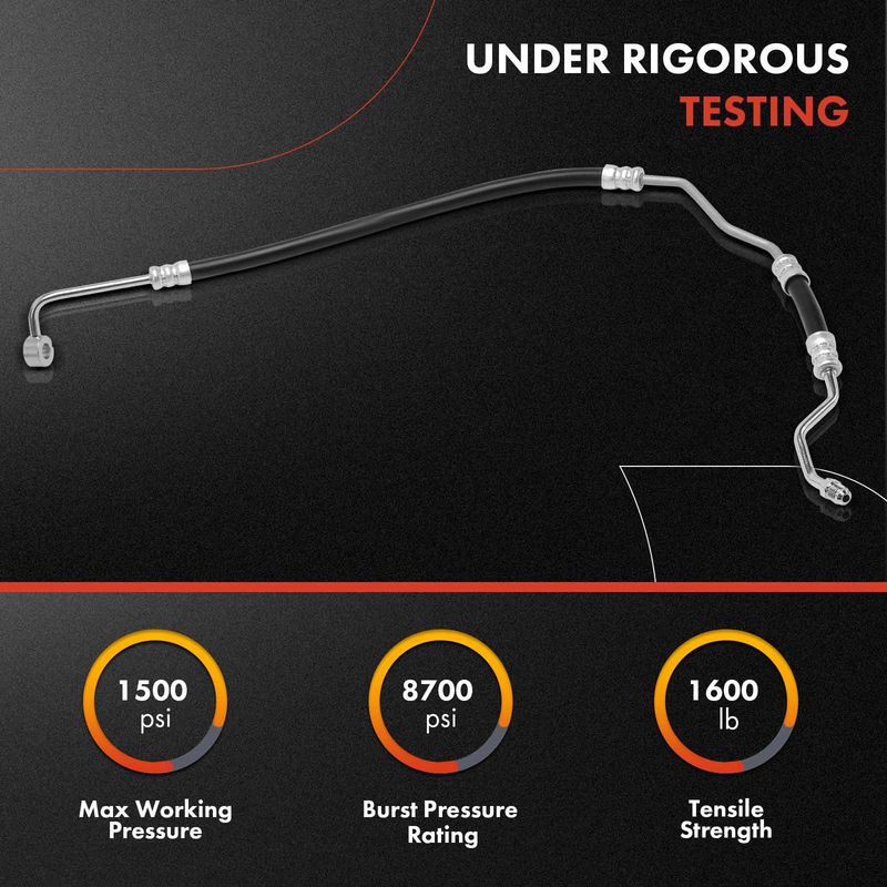 Power Steering Pressure Line Hose Assembly for Kia Sorento 2003-2006 From Pump