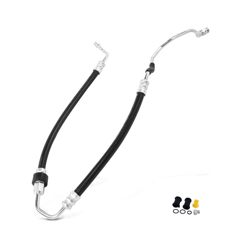 Power Steering Pressure Line Hose Assembly With Switch Port for Ford F-150 09-10