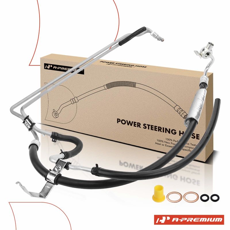 Power Steering Pressure & Return Line Hose Assembly for Toyota Tundra 00-04 3.4L