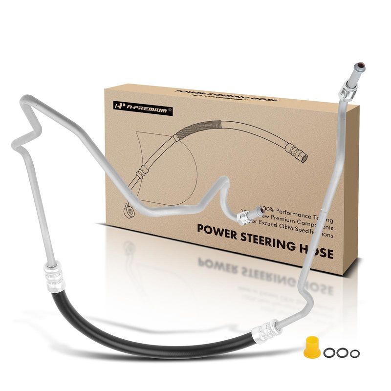 Power Steering Pressure Line Hose Assembly for Chevy Uplander Buick Pontiac 3.9L
