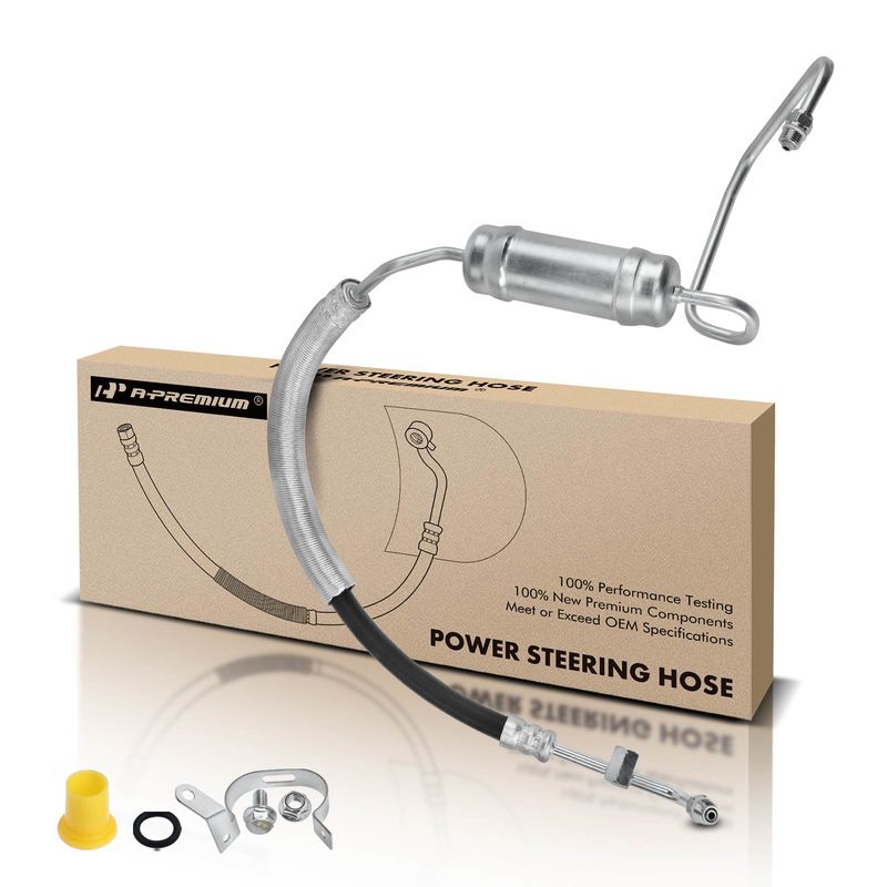 Power Steering Pressure Line Hose Assembly for Ford Windstar w/ Noise Suppressor