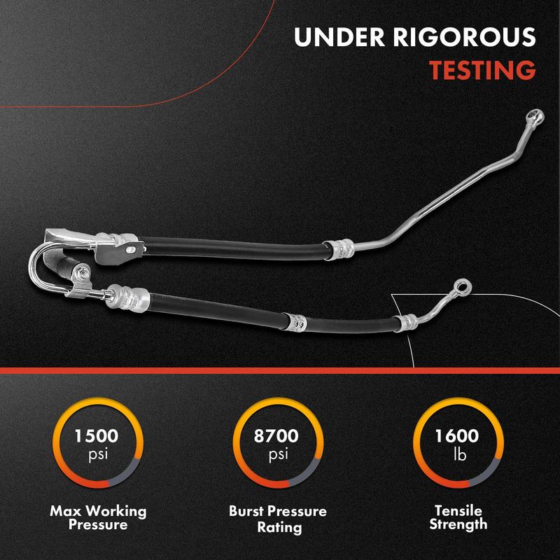 Power Steering Pressure Line Hose Assembly for BMW E87 E90 128i 08-12 328i 07-11
