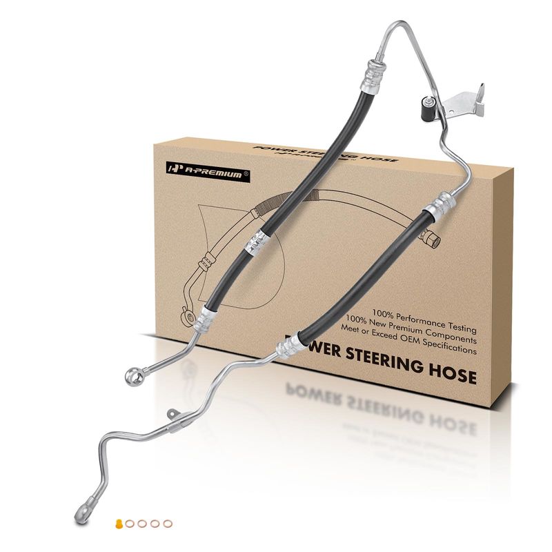 Power Steering Pressure Line Hose Assembly for BMW 545i 550i 650Ci 650i E60 E63