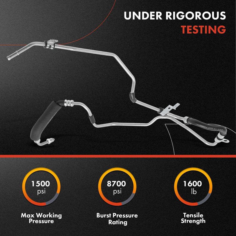 Power Steering Return Line Hose Assembly for Hyundai Santa Fe 2003-2006 3.5L