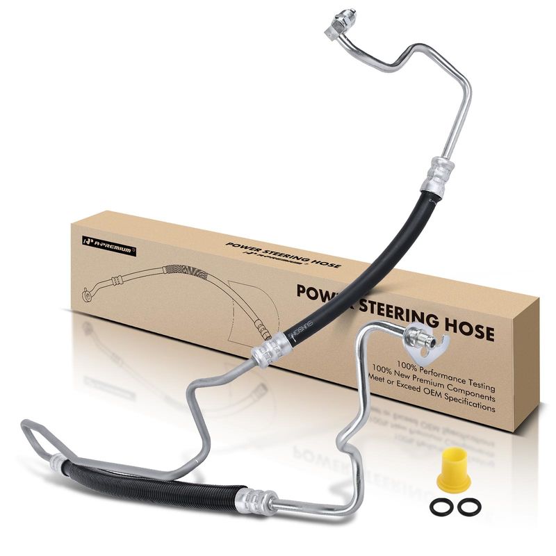 Power Steering Pressure Line Hose Assembly for Cadillac SRX 2004-2009 V8 4.6L
