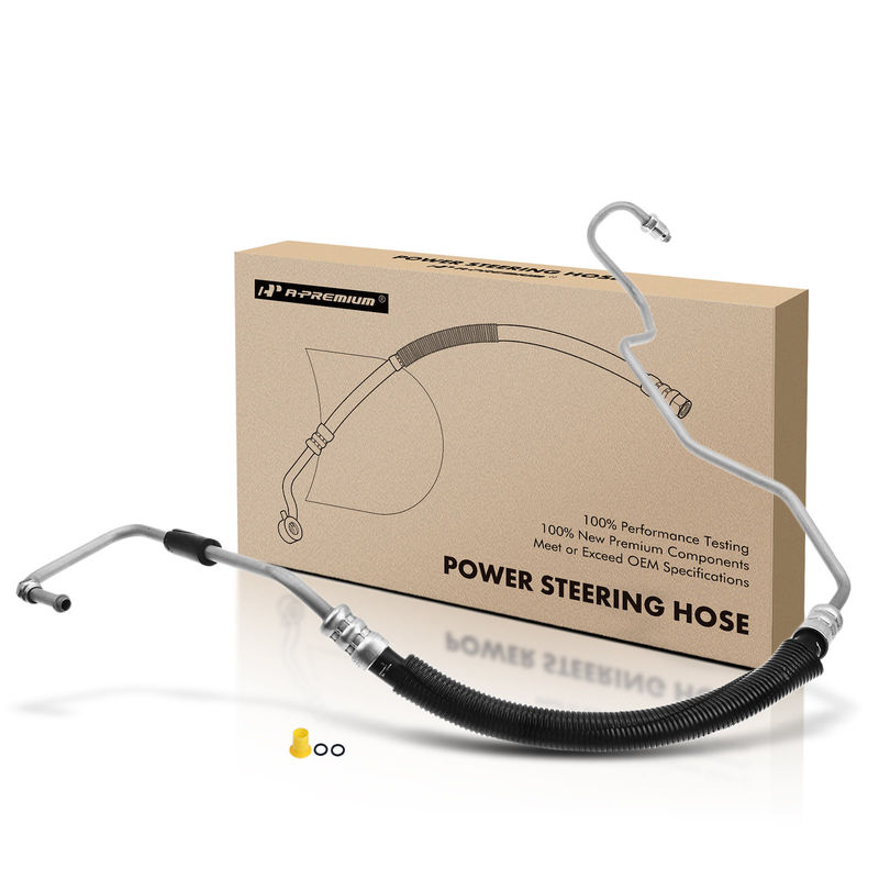 Power Steering Pressure Line Hose Assembly for Chevrolet GMC 2011-2018 6.0L 6.6L