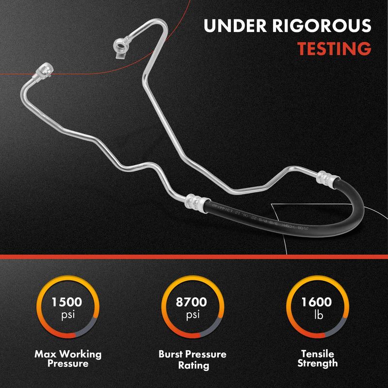 Power Steering Pressure Line Hose Assembly for Mitsubishi Lancer 2002-2007 2.0L