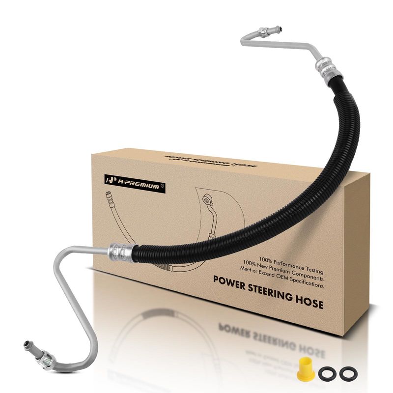 Power Steering Pressure Line Hose Assembly for Chevy Express GMC Savana 97-02