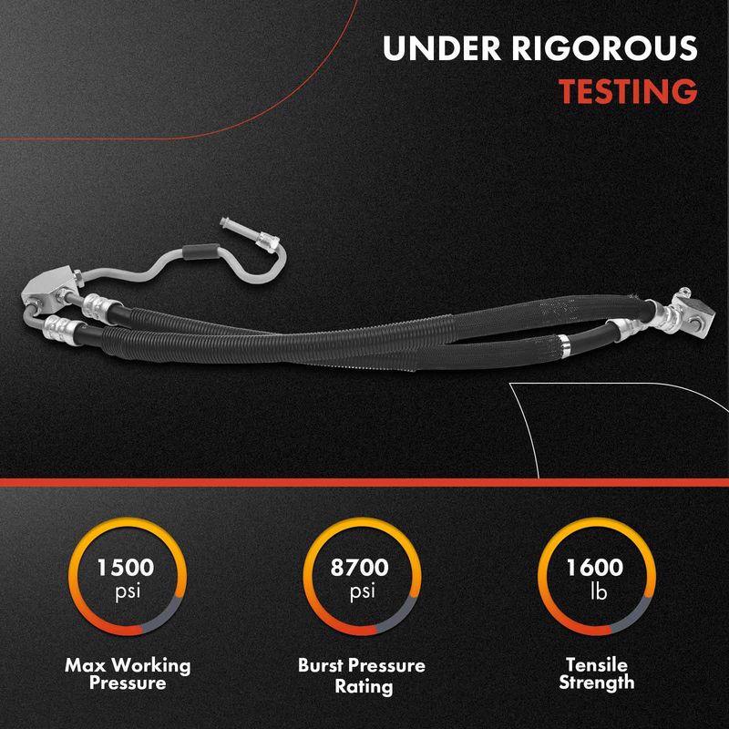 Power Steering Pressure Line Hose Assembly for Chevy Impala 2012 Pump To Gear
