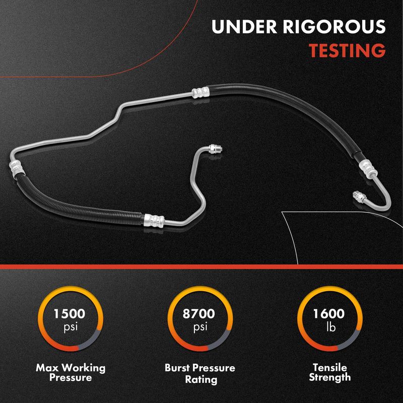 Power Steering Pressure Line Hose for Ford F-250 Super Duty Pump To Hydroboost