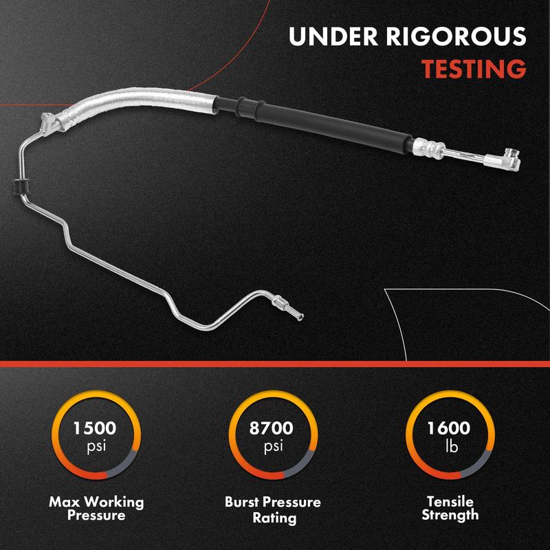 Power Steering Pressure Line Hose Assembly for Honda Accord 2003-2007 V6 3.0L