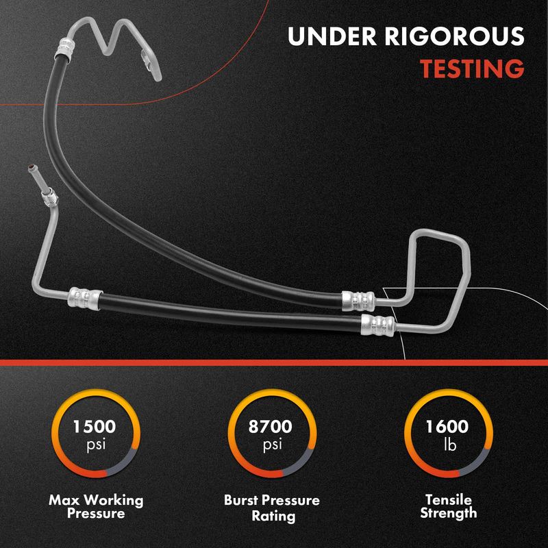 Power Steering Pressure Line Hose Assembly for Jeep Liberty 08-12 Dodge Nitro