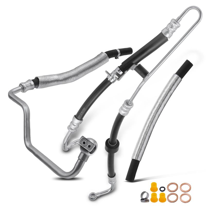 3x Power Steering Pressure & Return & Reservoir Line Hose Assy for Mini Cooper