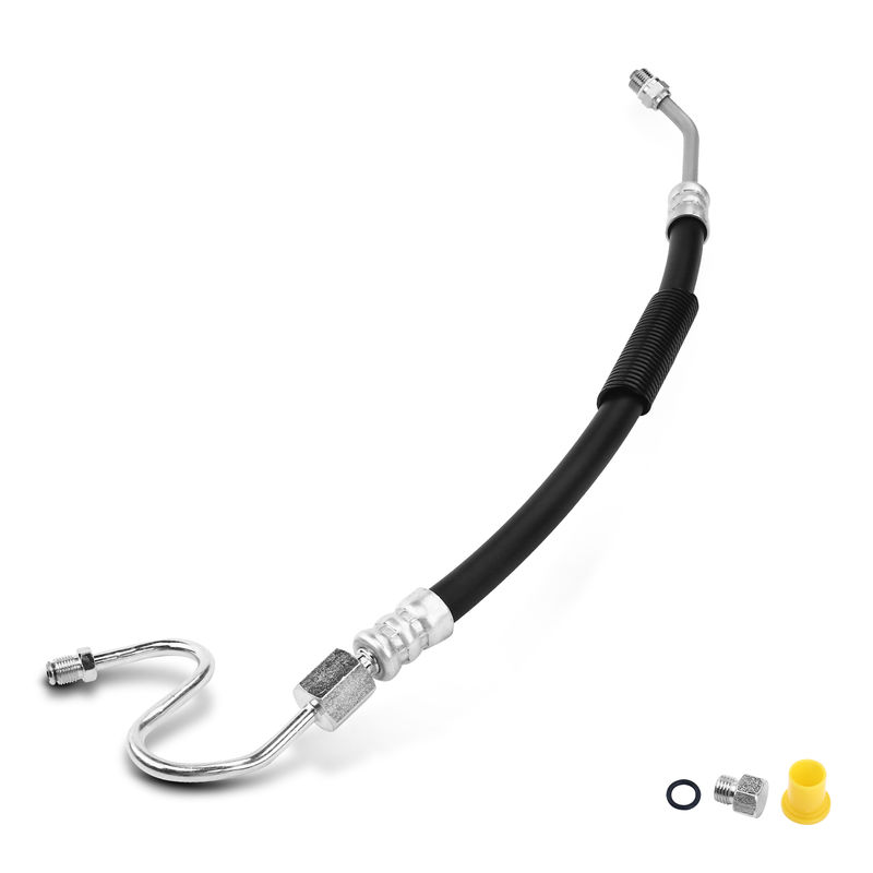 Power Steering Pressure Line Hose Assembly for Ford F-150 1990-1992 F-250 Bronco
