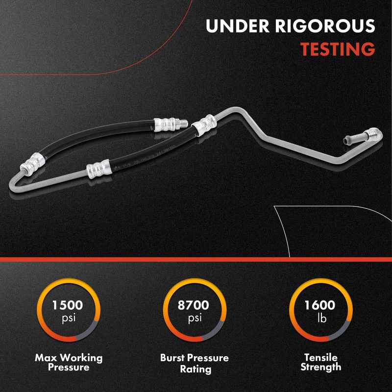Power Steering Pressure Line Hose Assembly for Jaguar XJ6 1994-1997 XJR XJS 4.0L