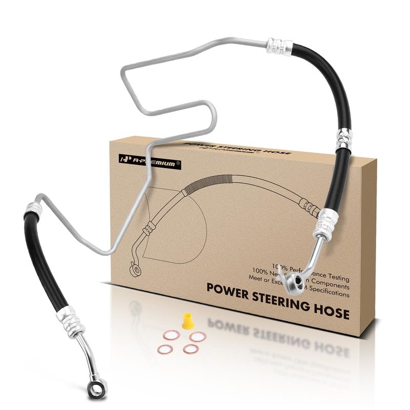 Power Steering Pressure Line Hose Assembly for Audi A3 98-03 Volkswagen Golf