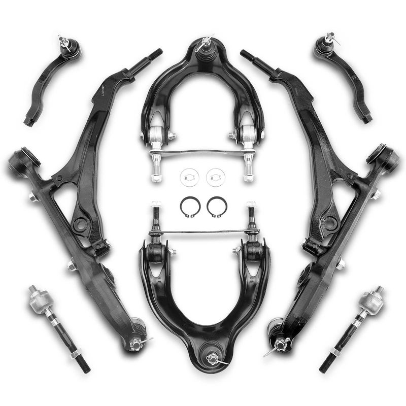 8x Front Control Arm & Ball Joint Tie Rod End for Honda Civic 92-95 Civic Del Sol