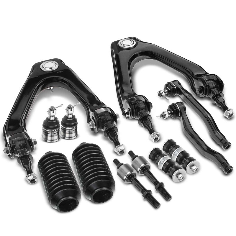 12x Front Control Arm with Ball Joint Stabilizer Bar Link for Honda Accord