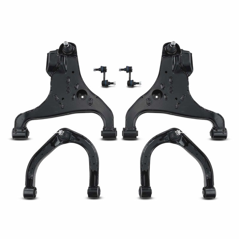 6x Front Lower & Upper Control Arm with Ball Joint for Infiniti QX56 Nissan