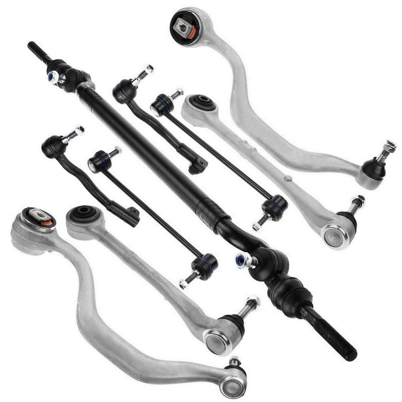 9x Front Control Arm Sway Bar Stabilizer Center Link Kit for BMW E39 540i M5