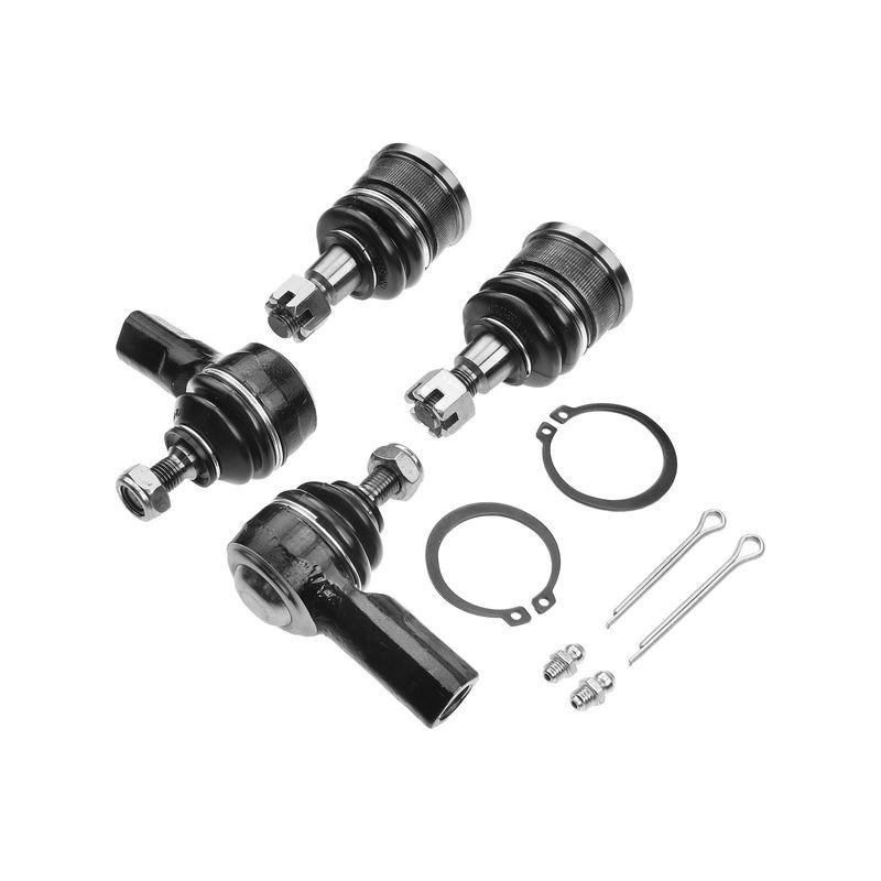 6x Front Lower Control Arm Ball Joint Outer Tie Rod for Honda Civic 2001-2005