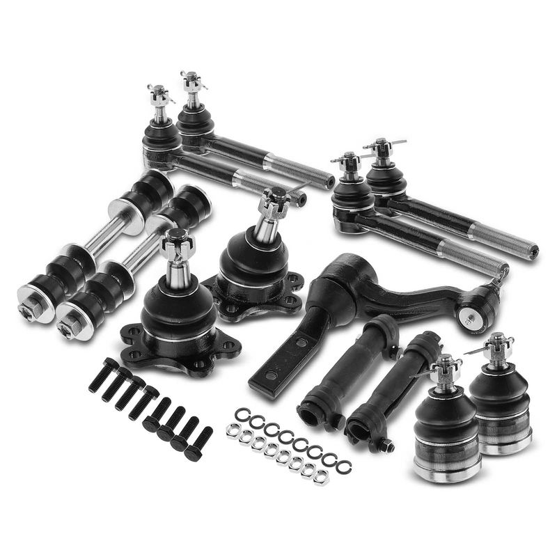 13x Front Tie Rod End & Ball Joints Sway Bar End for Chevrolet C1500 GMC 88-92