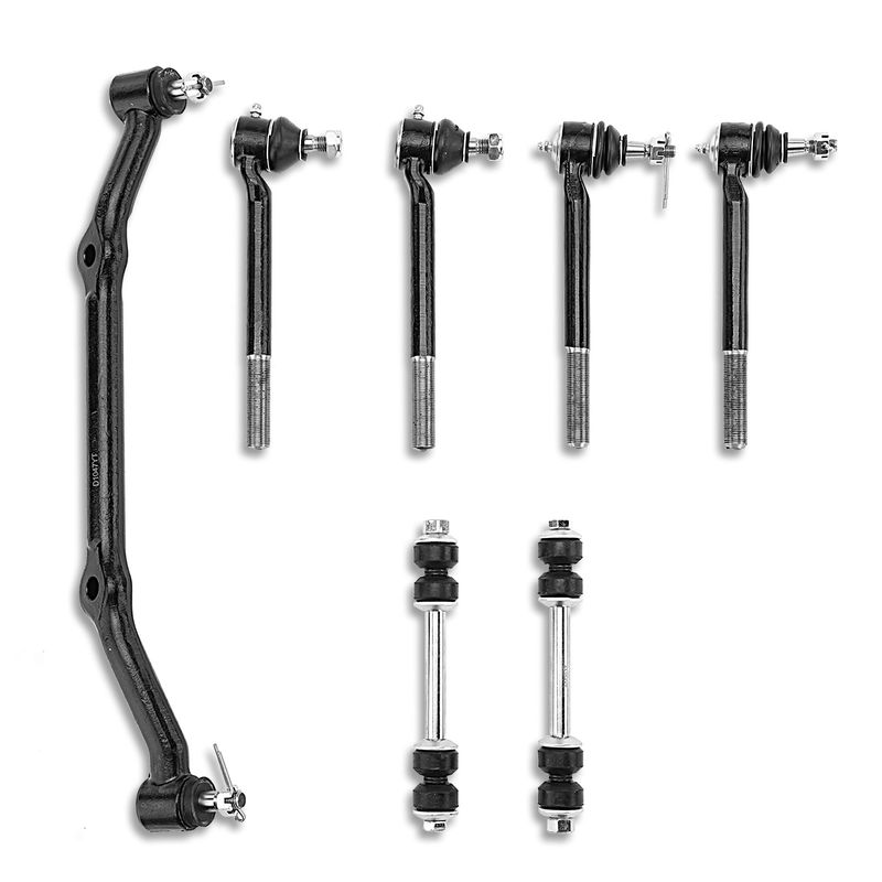 7x Front Stabilizer Bar Link & Tie Rod End for Chevrolet Blazer GMC Jimmy Isuzu