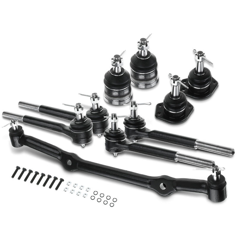 9x Inner & Outer Tie Rod End & Ball Joint & Center Link for Chevy Blazer S10 GMC