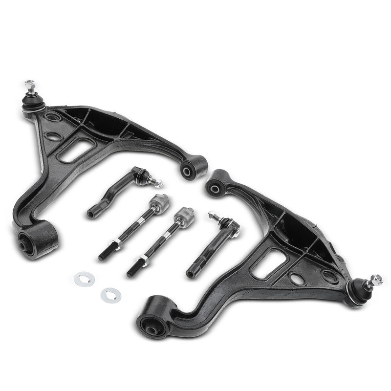 6x Front Lower Control Arm & Ball Joint Tie Rod End for Suzuki Grand Vitara XL-7