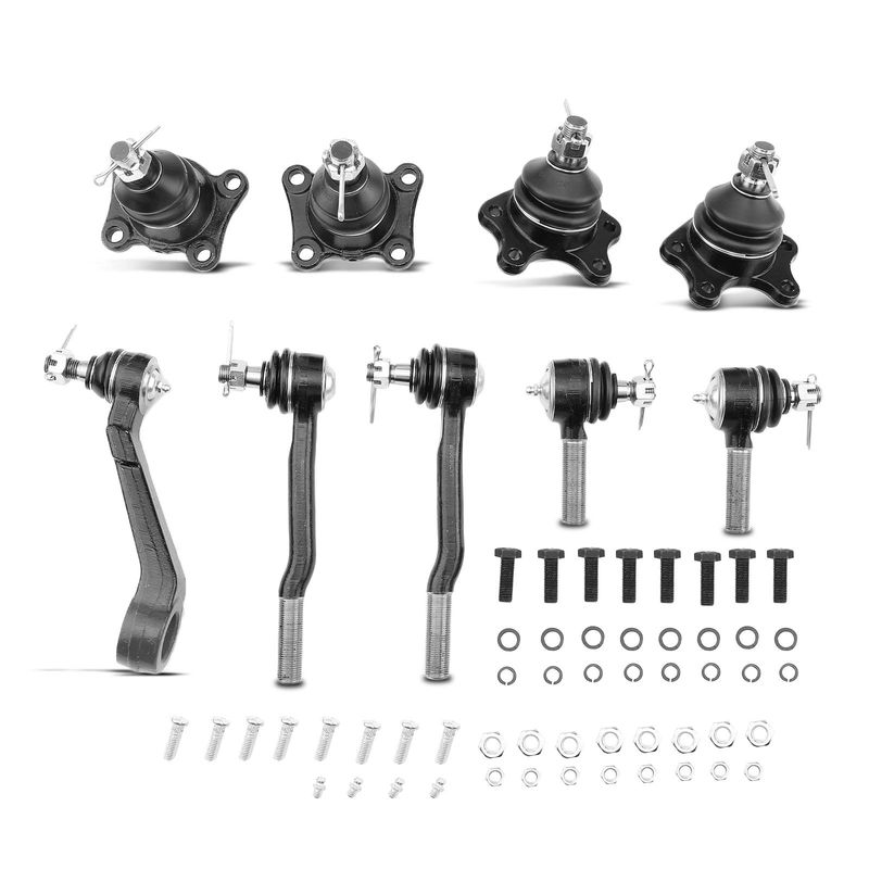 9x Inner & Outer Tie Rod End & Ball Joint Kit for Toyota 4Runner Pickup 86-89