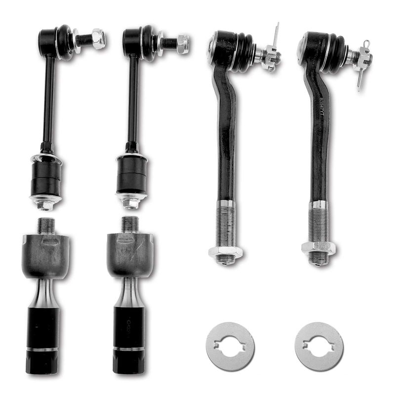 6x Front Stabilizer Bar End Link Inner & Outer Tie Rod End for Toyota 4Runner