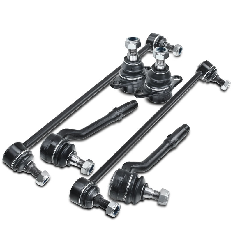 6x Front Stabilizer Bar Link Tie Rod End Ball Joint for BMW X5 E53 2000-2003