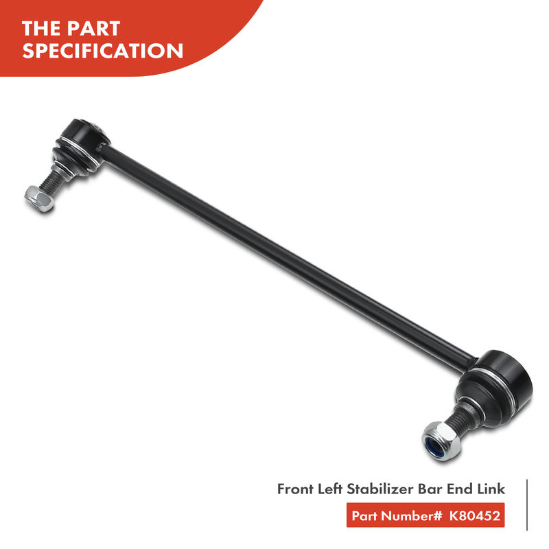 6x Front Stabilizer Bar Link Tie Rod End Ball Joint for BMW X5 E53 2000-2003
