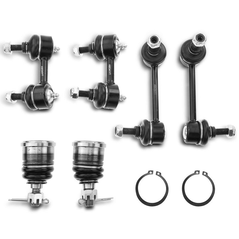 6x Front & Rear Stabilizer Bar Link & Ball Joint for Acura CL TL Honda Accord