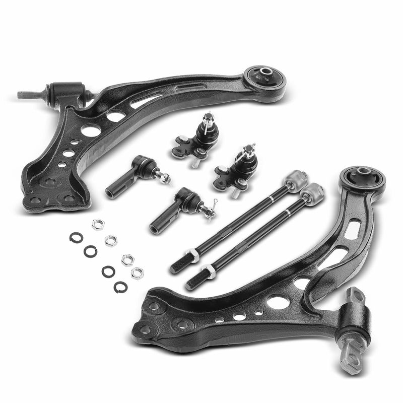 8x Front Control Arm & Tie Rod End & Ball Joint for Toyota Camry Avalon Lexus