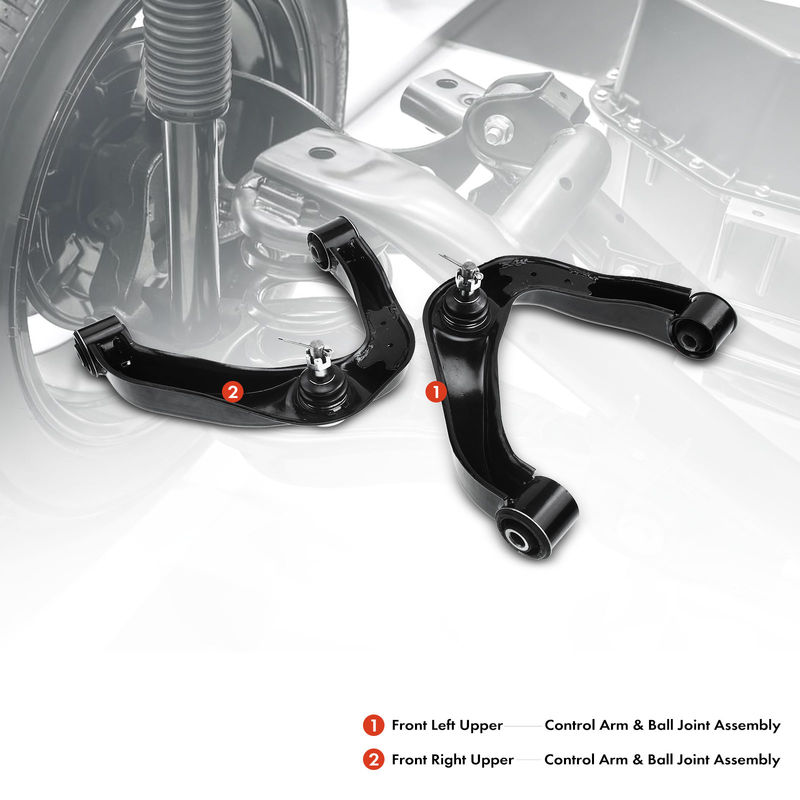2x Front Upper Control Arm & Ball Joint Assembly for Nissan Frontier 2005-2019
