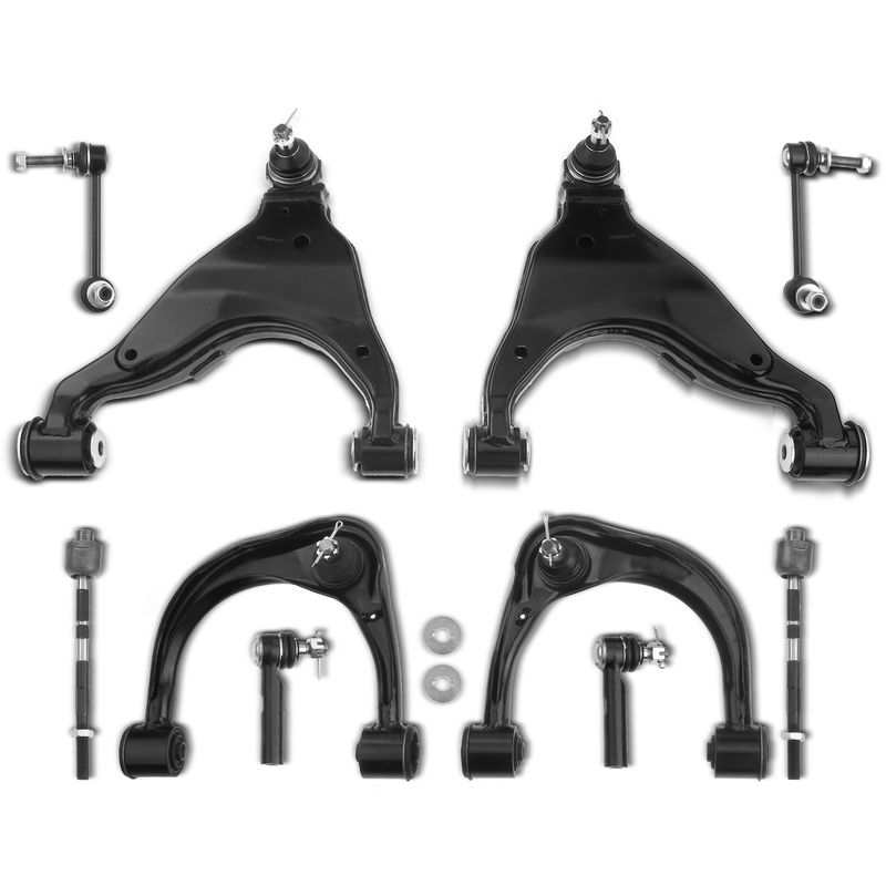 10x Front Control Arm & Ball Joint Assembly Sway Bar Link for Toyota Lexus GX470