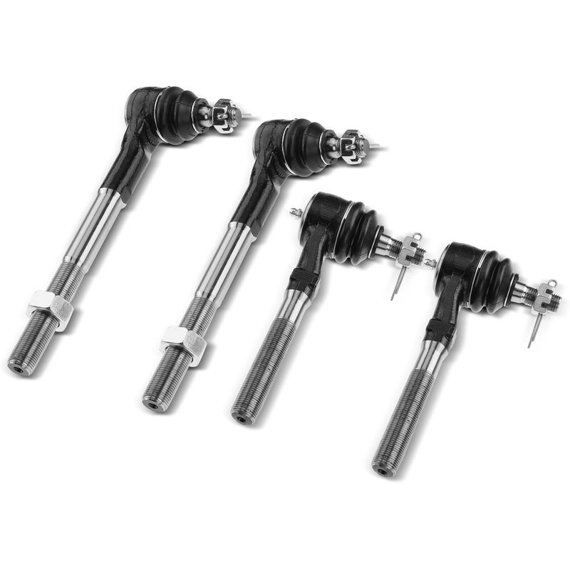4x Front Inner & Outer Tie Rod Ends for Ford F-150 1997-2003 Expedition Lincoln