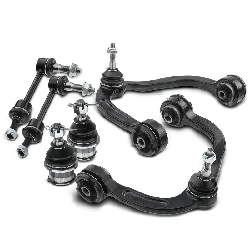 6x Front Control Arm Stabilizer Bar Link Ball Joint for Ford F-150 2004-2005 4WD