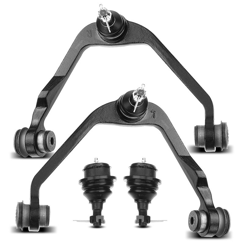 4x Front Control Arm & Ball Joint for Ford F-150 F-250 Lincoln Navigator