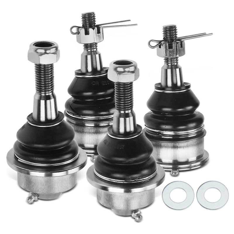 4x Front Lower & Upper Ball Joint for Chevy Silverado 1500 Sierra 1500 GMC Hummer
